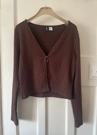 H&M chocolate brown cardigan, brand: H&M, condition: New without tags, size: M / 38 / 10, €4.00, €4.90 includes Buyer Protection