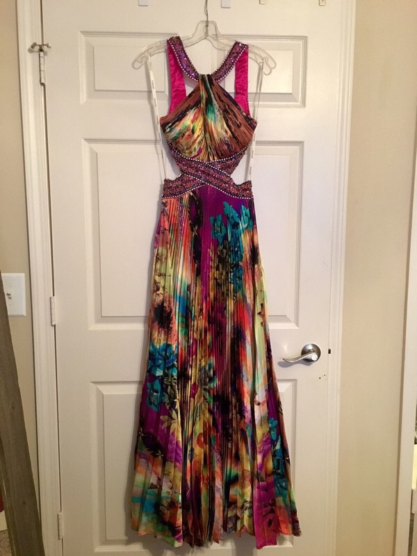 Jovani Multicolored Tie Dye Formal Dress - Vinted