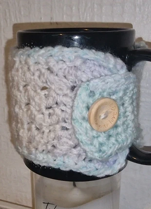 Crochet Mug Cosy, condition: New without tags, £2.50, £3.33 includes Buyer Protection