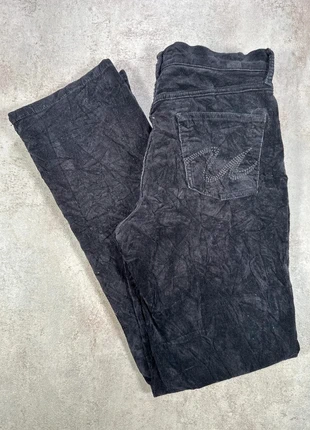 Pantalon Vintage En Velours Côtelé / Corduroy italo noir velours côtelé droite taille 44, brand: Vintage Dressing, condizioni: Ottime, taglia: L / IT 44 / EU 40, €14.00, €15.40 include la Protezione acquisti Pro