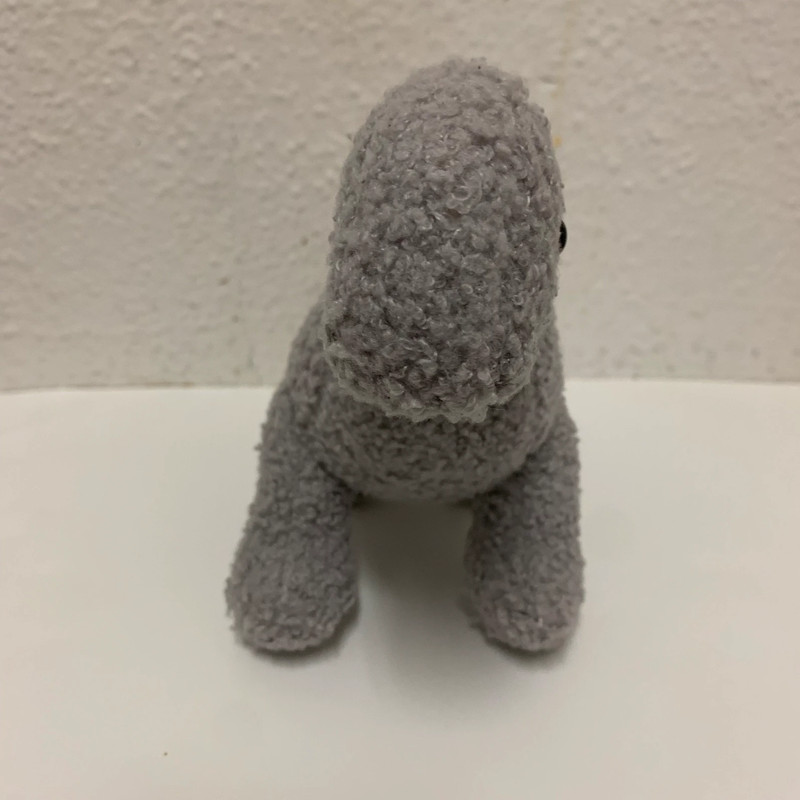 Gray Dinosaur Stuffed Animal Plush Toy 4