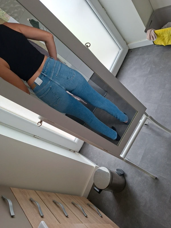 Jean slim Medium Rise taille moyenne Esprit - photo numéro 4