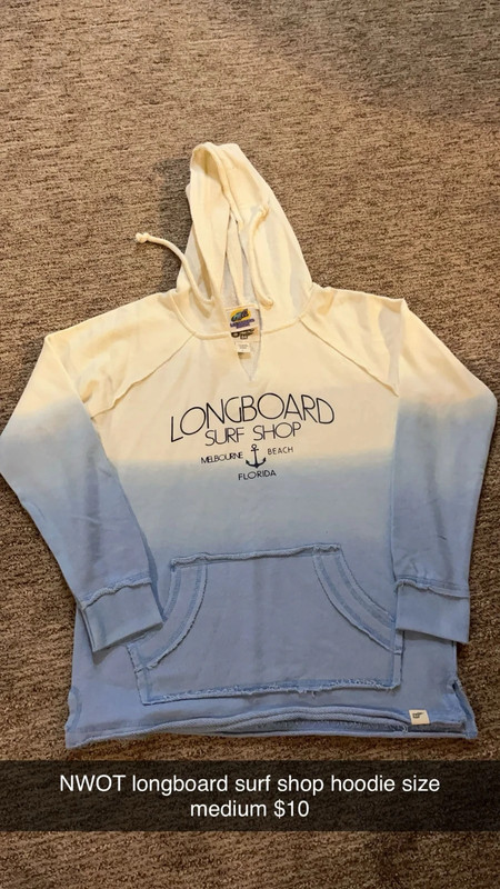 Longboard Surf Shop Hoodie