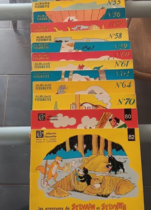 Sylvain et sylvette, albums fleurette. De 1959 à 1966., état: Satisfaisant, 50,00 €, 53,20 € Protection acheteurs (Pro) incluse