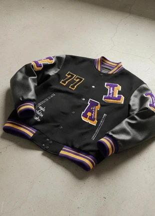 Veste varsity noire & violette – streetwear / oversize / college / tendance, brand: Royal Nova Studio, condizioni: Ottime, taglia: M, €99.90, €105.60 include la Protezione acquisti