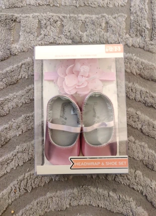 Lot ballerines + nœud papillon Rising Star – Taille 6-12 mois – Neuf avec étiquette – Jamais ouvert, brand: Rising Star, condition: New with tags, size: 18, €4.50, €5.43 includes Buyer Protection