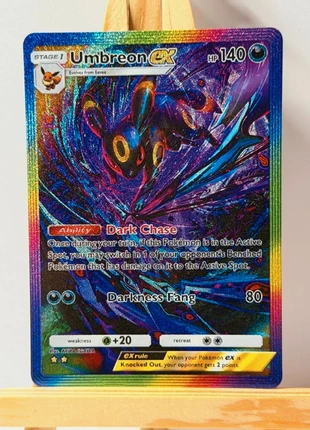 Umbreon ex - Wisdom of Sea and Sky - Pokemon Pocket ! Fanmade ! Full Alt Art Holo, brand: Pokémon, condition: Very good, £10.46, £11.68 includes Buyer Protection