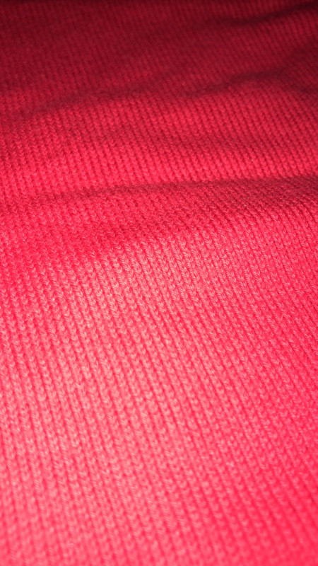 Tee shirt rouge coton  3