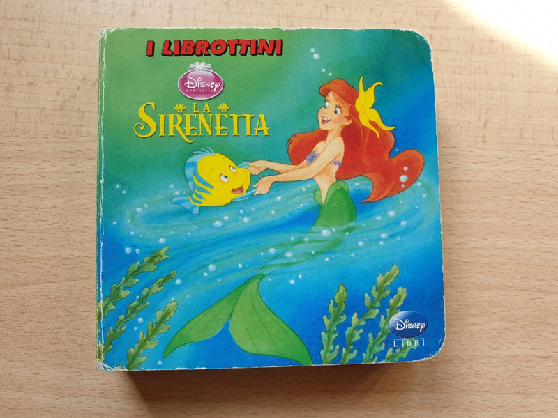 La Sirenetta - I Librottini, Walt Disney