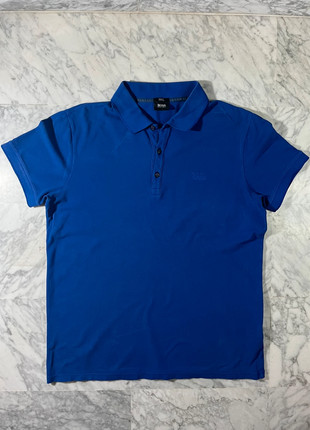 Vintage Hugo Boss Polo L – Classic Blue Y2K Retro Designer – Premium Menswear, marque: Hugo Boss, état: Très bon état, taille: L, 12,95 €, 14,30 € Protection acheteurs incluse