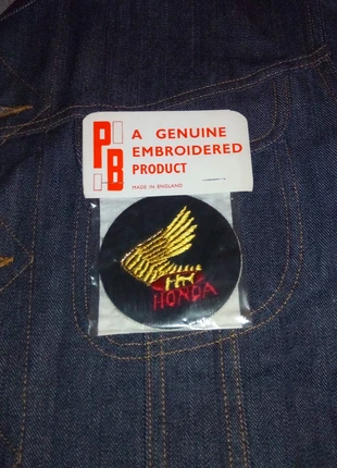 Nos patches moto Honda 70's, état: Neuf sans étiquette, 20,00 €, 21,70 € Protection acheteurs incluse