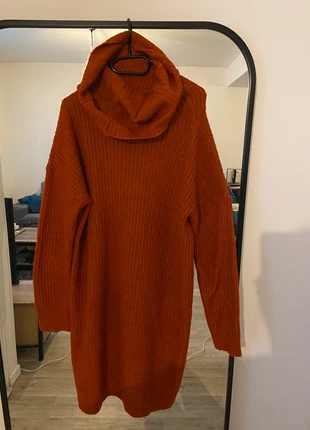 Robe effet laine orange foncé, marque: Pimkie, état: Très bon état, taille: L / 40 / 12, 3,00 €, 3,85 € Protection acheteurs incluse