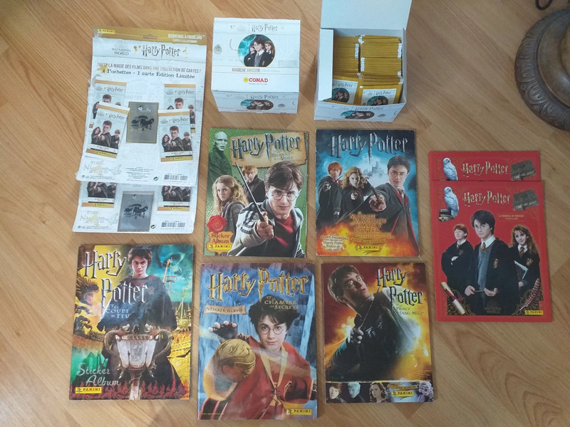 PANINI HARRY POTTER et La Magie des Films album complet avec les