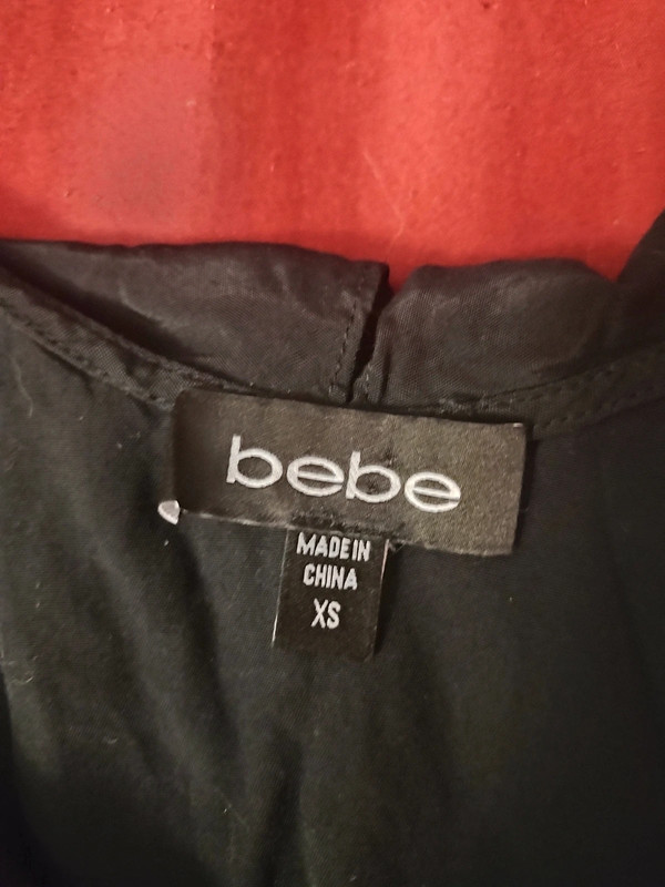 Black BEBE short jumper 2