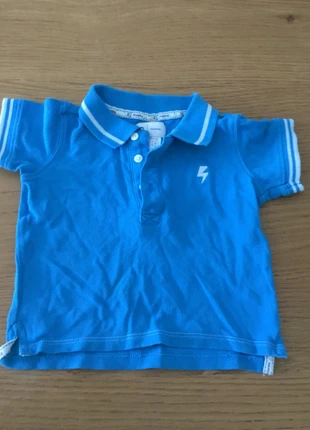 Polo manche courte bleu et blanc 18 mois, brand: La Redoute, condition: Very good, size: 12-18 months / 80 cm, €2.00, €2.80 includes Buyer Protection