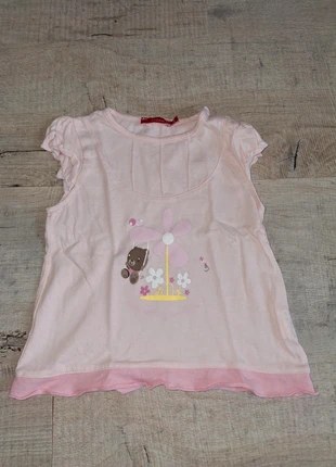Tee shirt manche courte fille 12 mois, marque: Tissaia, état: Très bon état, taille: 12-18 mois / 80 cm, 1,00 €, 1,75 € Protection acheteurs incluse