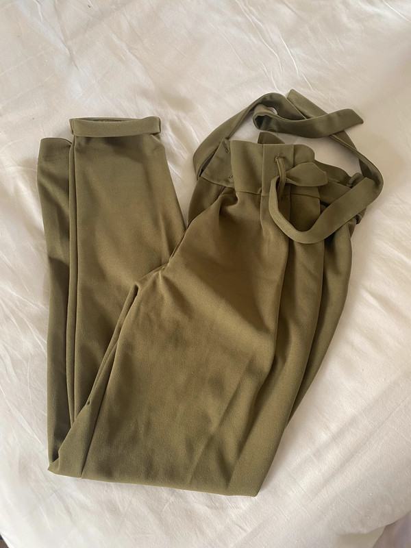 Paperbag trousers store primark