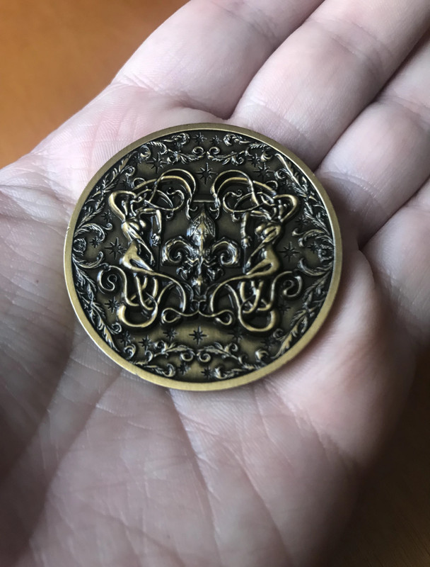 Hastur - Cthulhu Eldritch Medallion - Handrcrafted / Fatto a mano - Nuovo - New 2