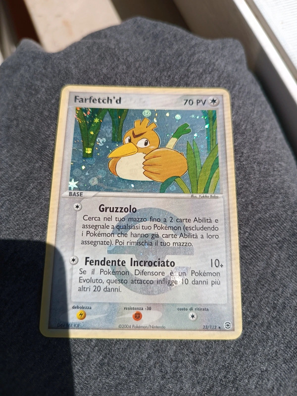 Carta Pokémon Farfetch 'd original - Vinted