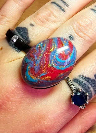 Bague, marca: Fait Main, estado: Novo sem etiquetas, tamanho: Ajustável, €1.00, €1.75 inclui Proteção do Comprador