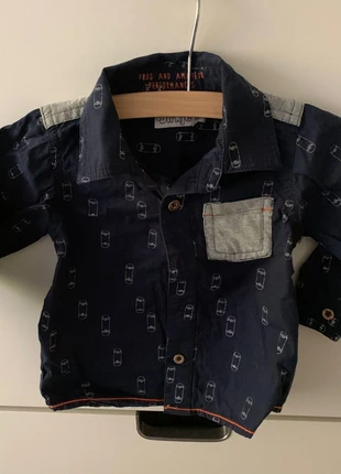 Stoer blouseje met skateboard van Dirkje maat 68, marca: Dirkje, estado: Muito bom, tamanho: 6-9 meses / 68 cm, €3.99, €4.89 inclui Proteção do Comprador