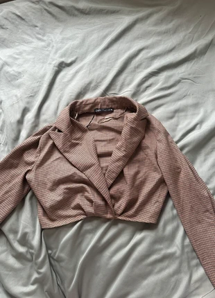 Zara Cropped Blazer Top, brand: Zara, condition: Very good, size: M / UK 12-14, £3.50, £4.38 includes Buyer Protection