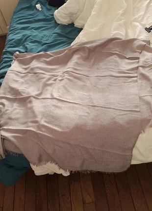 Longue étole beige et argenté, état: Très bon état, 2,00 €, 2,80 € Protection acheteurs incluse