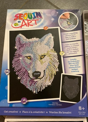 Sequin art loup, brand: Art, condizioni: Ottime, taglia: Taglia unica, €1.00, €1.75 include la Protezione acquisti