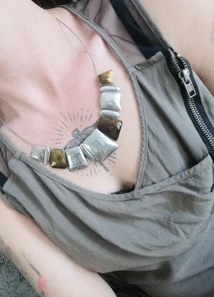 Collier réglable ethnique , estado: Muito bom, €3.00, €3.85 inclui Proteção do Comprador