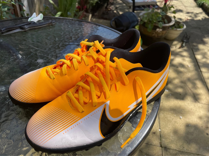 Nike Mercurial Vapor 13 Orange Astros size 8