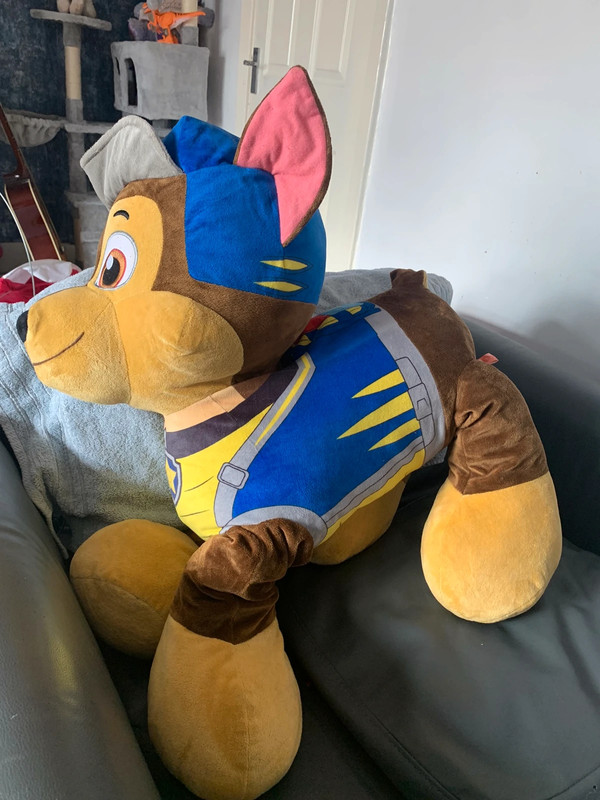 Giant paw store patrol plush