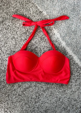 Haut de maillot de bain rouge, marque: Vintage Dressing, état: Très bon état, taille: S / 36 / 8, 2,00 €, 2,80 € Protection acheteurs incluse