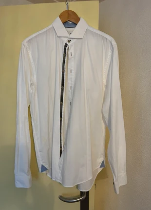 Blue Industry wit herenoverhemd, marca: Blue Industry, estado: Muito bom, tamanho: L, €15.00, €16.45 inclui Proteção do Comprador