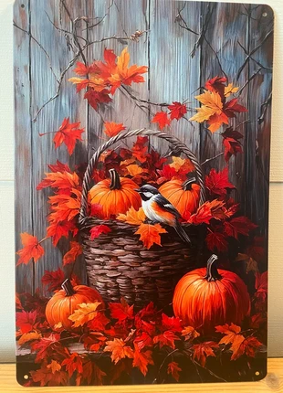 Décoration murale « Automne », état: Neuf sans étiquette, 7,00 €, 8,05 € Protection acheteurs incluse