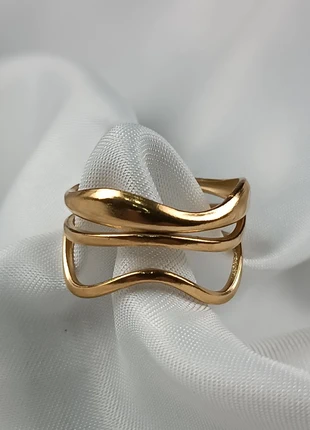 Bague doré ajustable - Neuve ZAG - acier inoxydable, marque: ZAG, état: Neuf sans étiquette, taille: Ajustable, 7,90 €, 9,00 € Protection acheteurs incluse