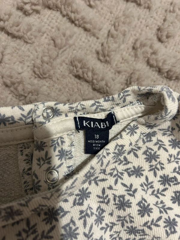 Ensemble kiabi floral bleu 18 mois - photo numéro 4