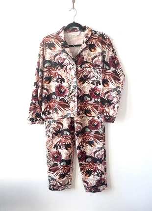 Pyjama fleuri Maison Baluchon – coton imprimé exclusif – taille M, brand: Maison baluchon, condizioni: Ottime, taglia: M / IT 42 / EU 38, €40.00, €42.70 include la Protezione acquisti