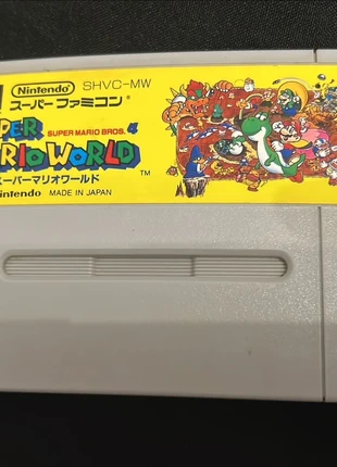 Jeu Super Nintendo famicom super Mario world cartouche, brand: Nintendo, condition: Very good, €15.00, €16.45 includes Buyer Protection