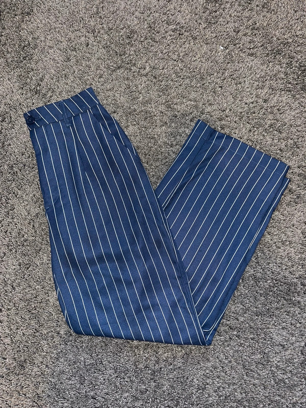 Striped loose store fit pants