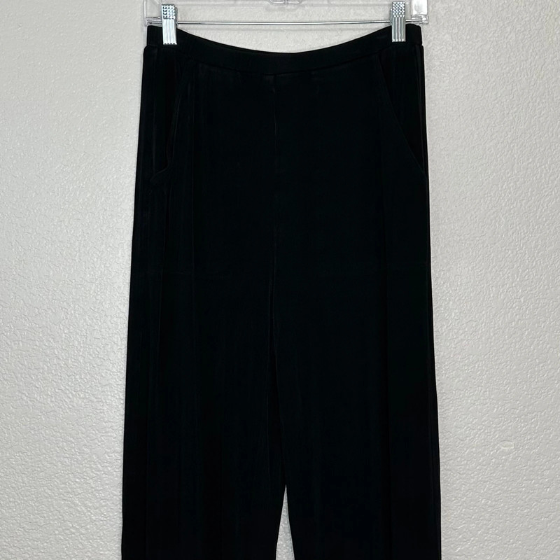 Chico's Travelers Collection Black with Pockets Pull On Pants 2