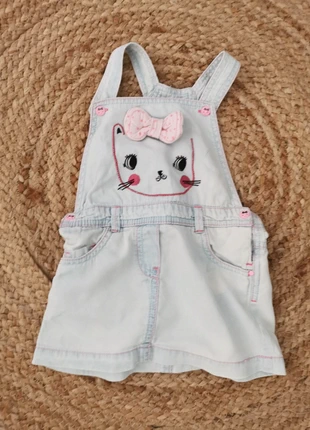 Petit jupe salopette , marca: Kitchoun, estado: Satisfatório, tamanho: 12-18 meses / 80 cm, €2.00, €2.80 inclui Proteção do Comprador