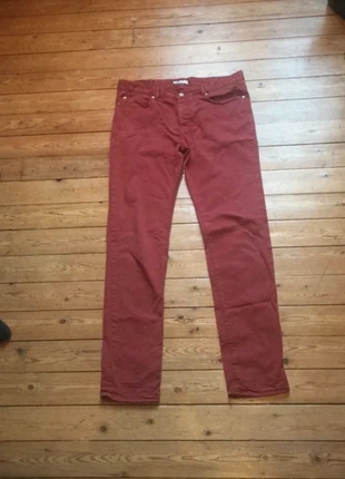 Jean homme New Man bordeaux , marca: New Man, estado: Bom, tamanho: M, €8.00, €9.10 inclui Proteção do Comprador