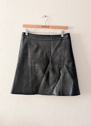 Faux Lederrock von Only, Größe M, marque: ONLY, état: Très bon état, taille: M / 38 / 10, 8,00 €, 9,10 € Protection acheteurs incluse