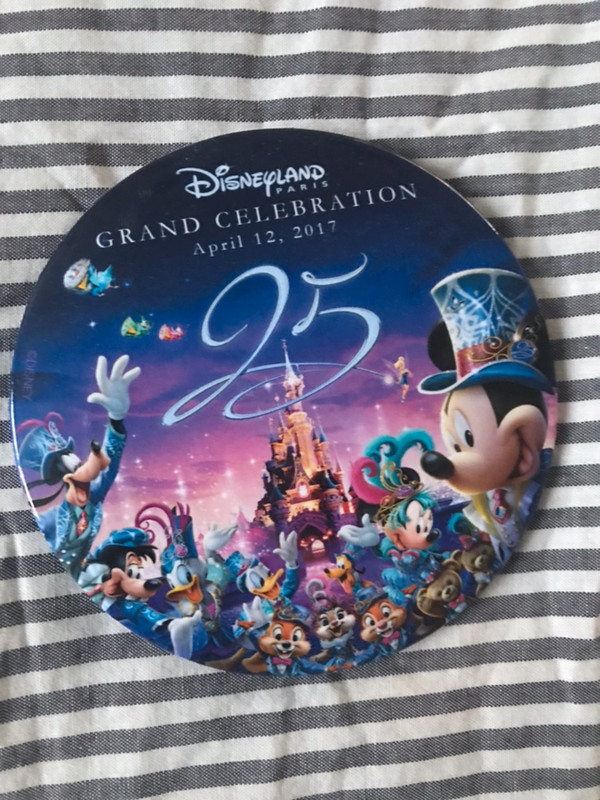 Pins Badge Disney 25e Anniversaire Vinted