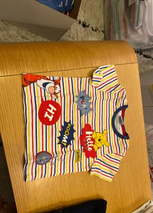 T shirt Winnie, merk: Winnie The Pooh, staat: Heel goed, maat: 12-18 maanden / 80 cm, € 2,00, € 2,80 inclusief Kopersbescherming