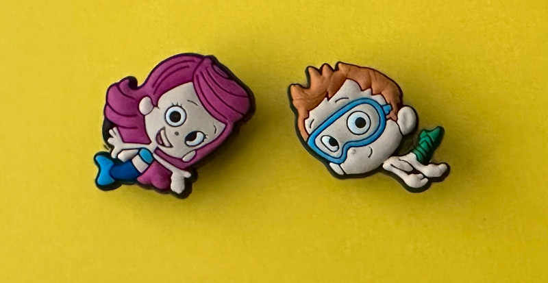 Bubble guppies croc discount charms