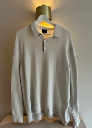 Gebreide polo katoen H&M maat L, merk: H&M, staat: Heel goed, maat: L, € 12,50, € 13,83 inclusief Kopersbescherming