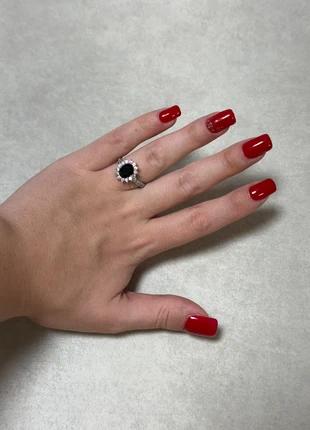 Anello silver con pietra nera regolabile acciaio inossidabile, marque: S'Steel, état: Neuf sans étiquette, taille: Ajustable, 2,00 €, 2,80 € Protection acheteurs incluse