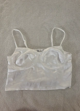 white corset top vintage y2k downtown girl, marque: Vintage Dressing, état: Très bon état, taille: XS / 34 / 6, 3,00 €, 3,85 € Protection acheteurs incluse