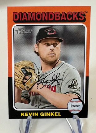 Kevin Ginkel #681 Topps Heritage 2024 mini, marque: Topps, état: Neuf sans étiquette, 6,00 €, 7,00 € Protection acheteurs incluse